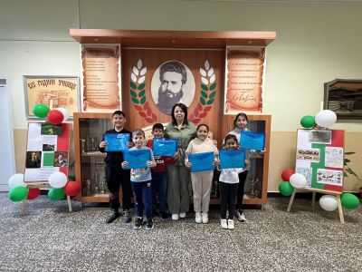 Отличия от общински конкурс за великденска картичка "Шарен Великден" 1